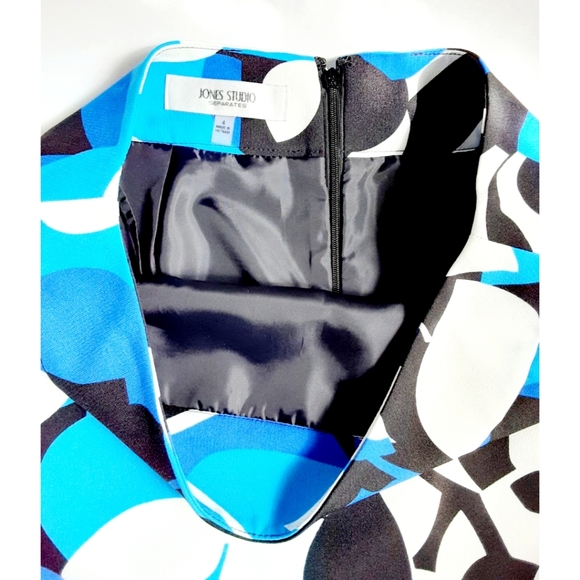 Jones Studio Separate Abstract Floral Pencil Skirt - Picture 7 of 16